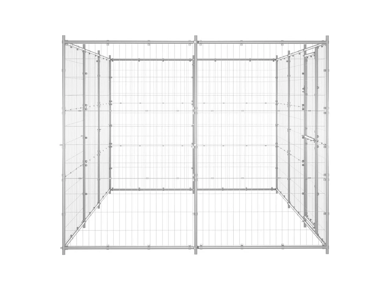 Chenil extérieur cage enclos 330 x 220 x 180 cm 02_0000428