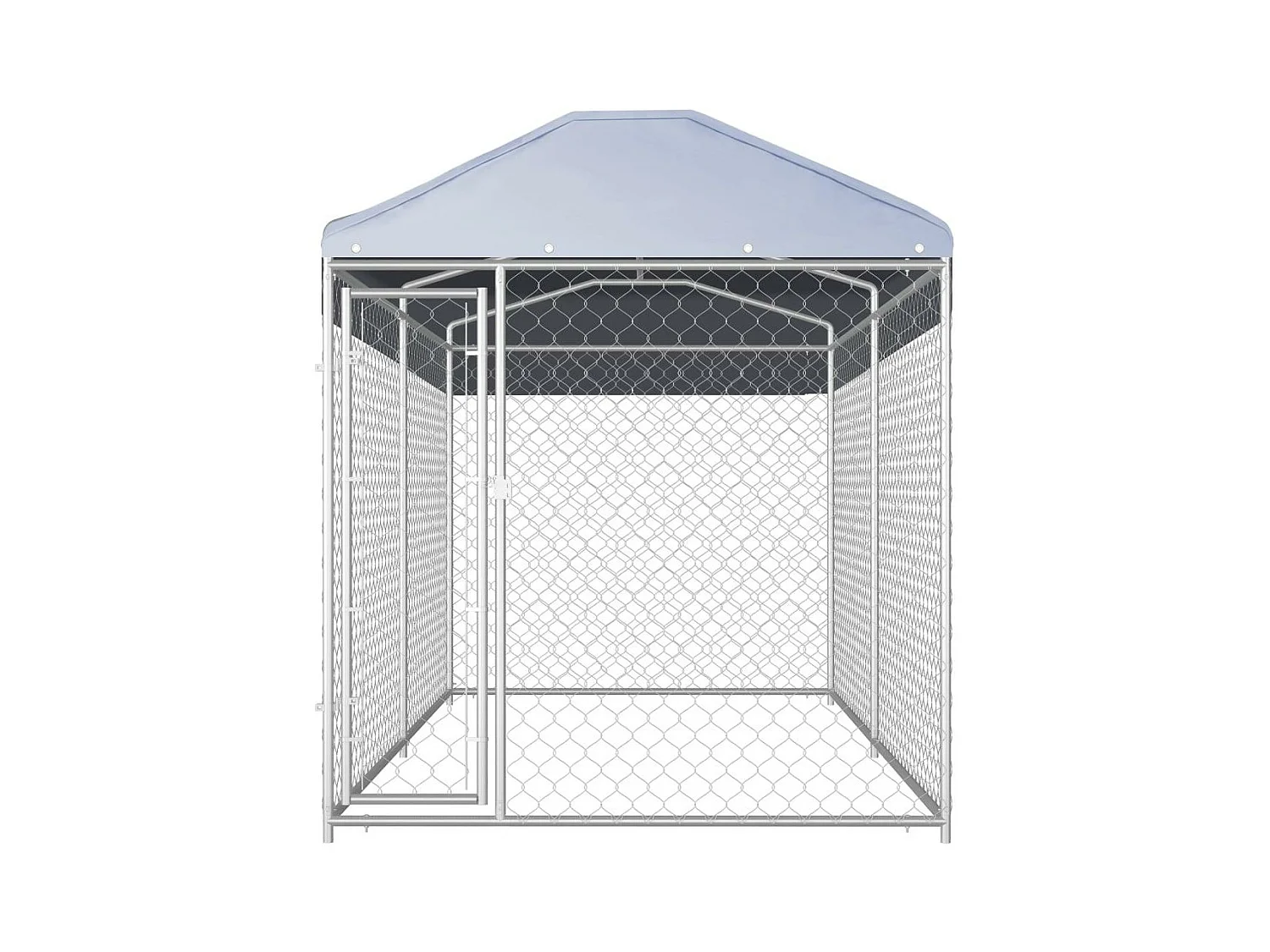 Chenil extérieur cage enclos 382 x 192 x 225 cm 02_0000329