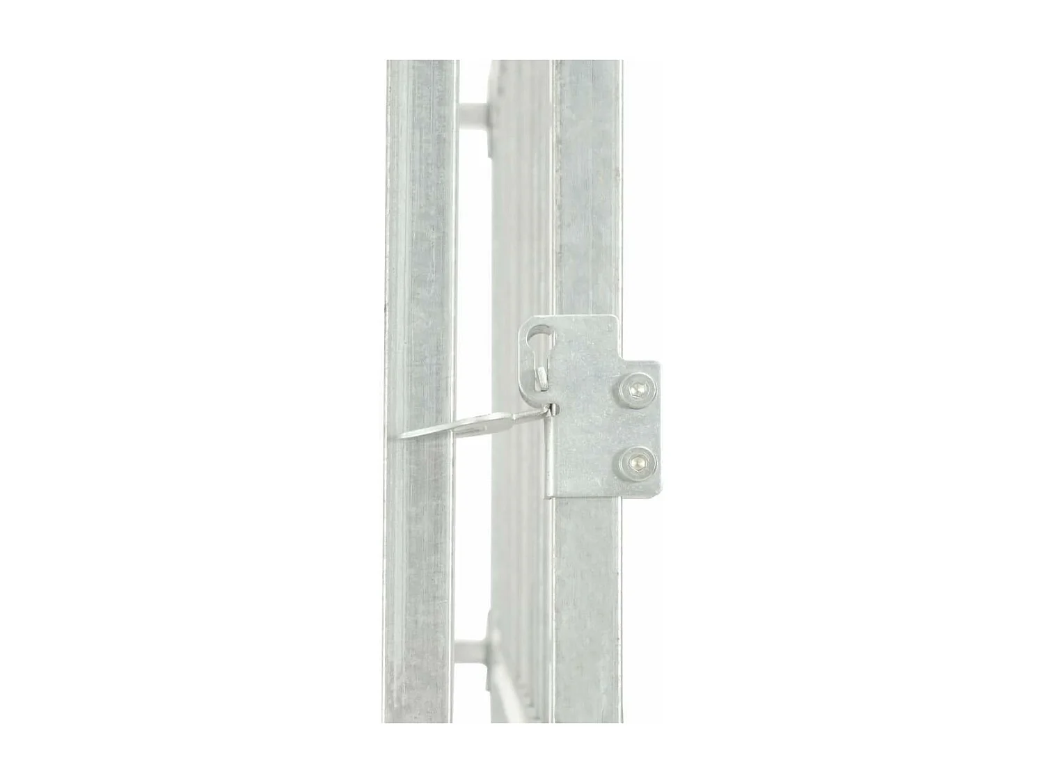 Jaula para perrera exterior, parque para mascotas con techo para perros, 225 cm 02_0000329