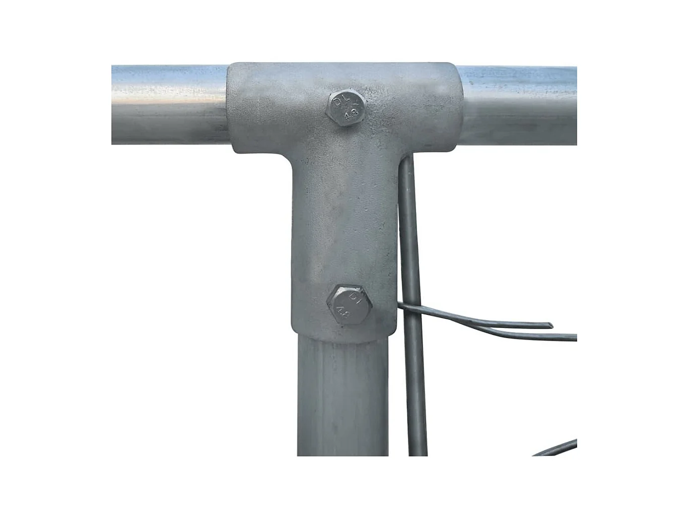 Chenil extérieur cage enclos 400 x 400 x 100 cm 02_0000473