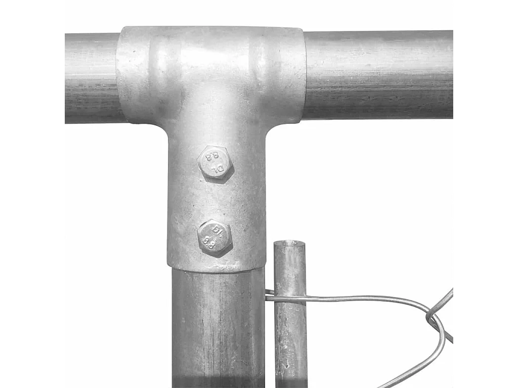 Jaula tipo caseta para exteriores parque para perros de exterior con techo para perros 760 x 190 x 225 cm 02_0000456