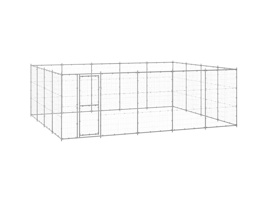 Chenil extérieur cage enclos 550 x 440 x 180 cm 02_0000416