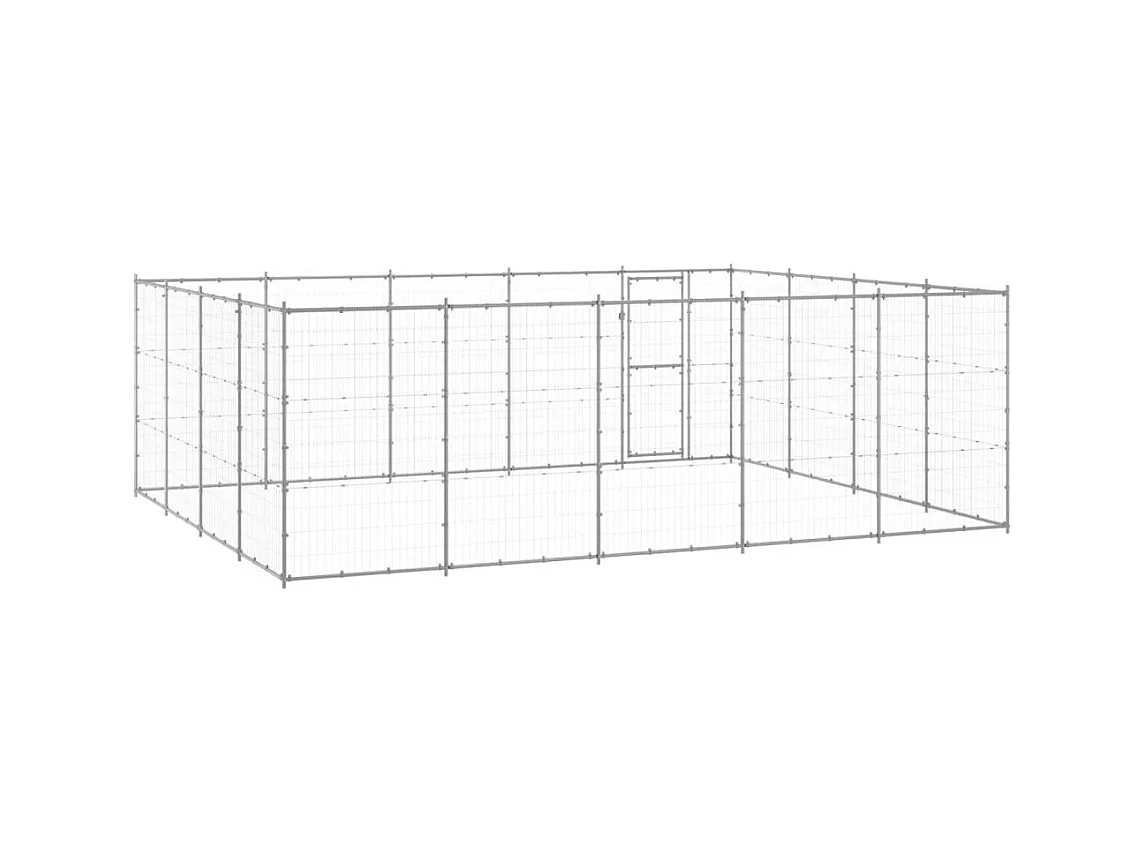 Chenil extérieur cage enclos 550 x 440 x 180 cm 02_0000416