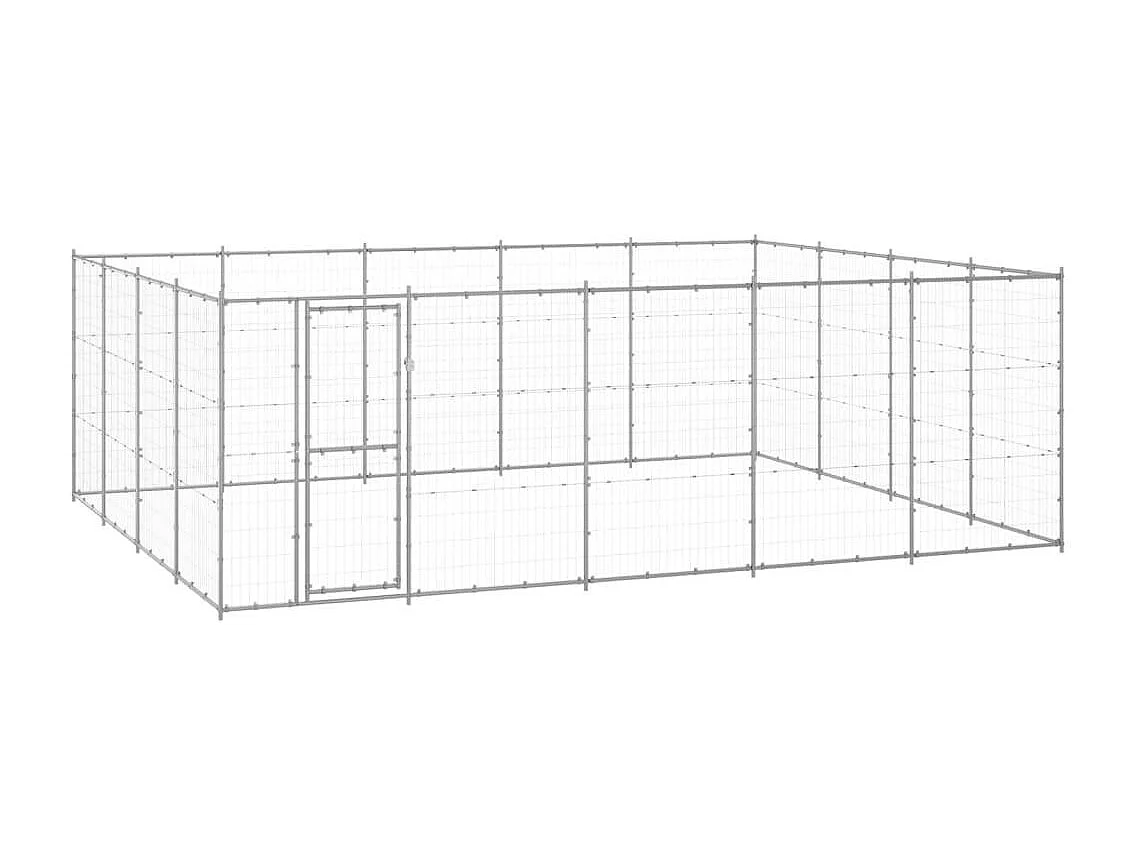 Chenil extérieur cage enclos 550 x 440 x 180 cm 02_0000416