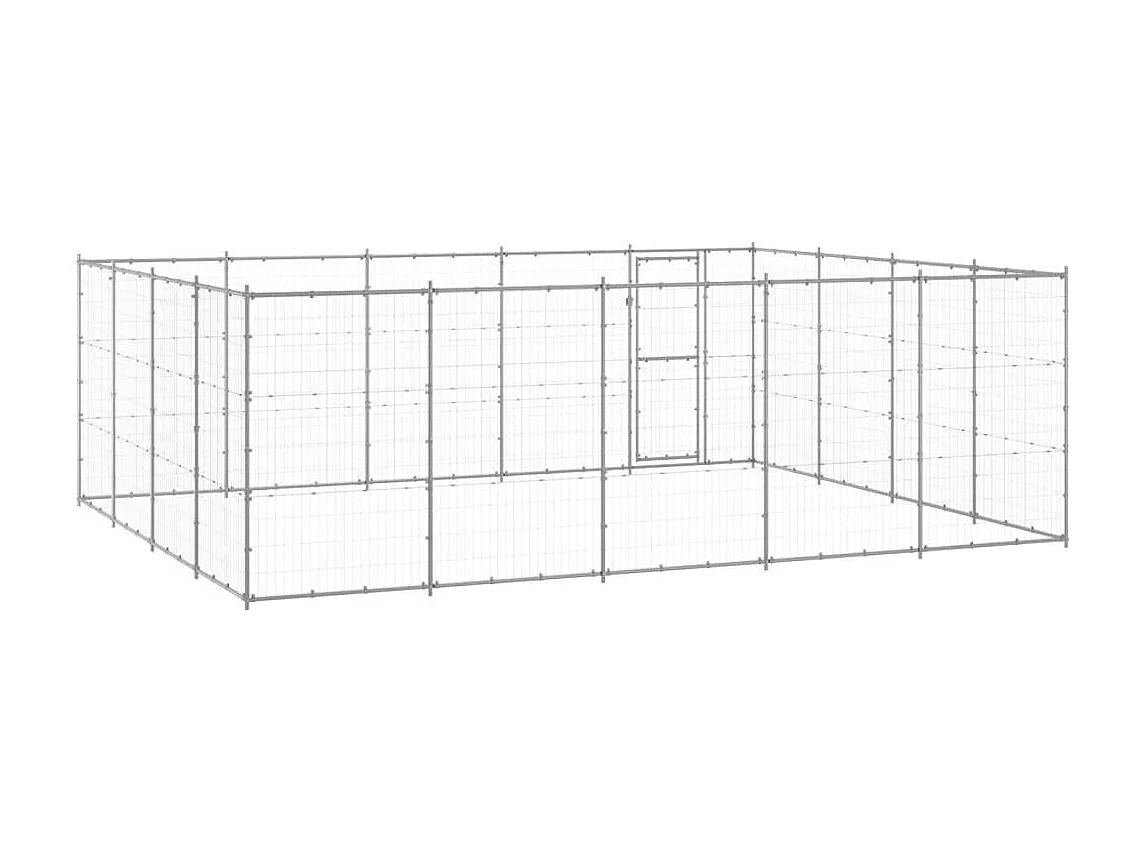 Chenil extérieur cage enclos 550 x 440 x 180 cm 02_0000416