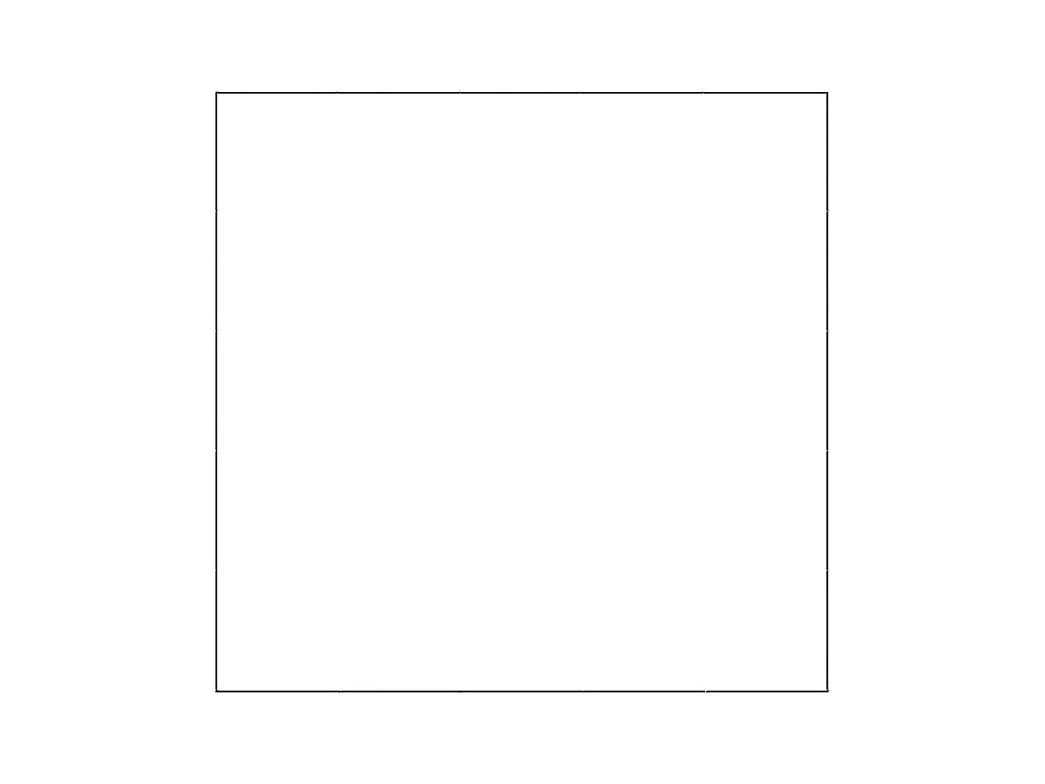 Chenil extérieur cage enclos noire 500 x 500 x 70 cm 02_0000513