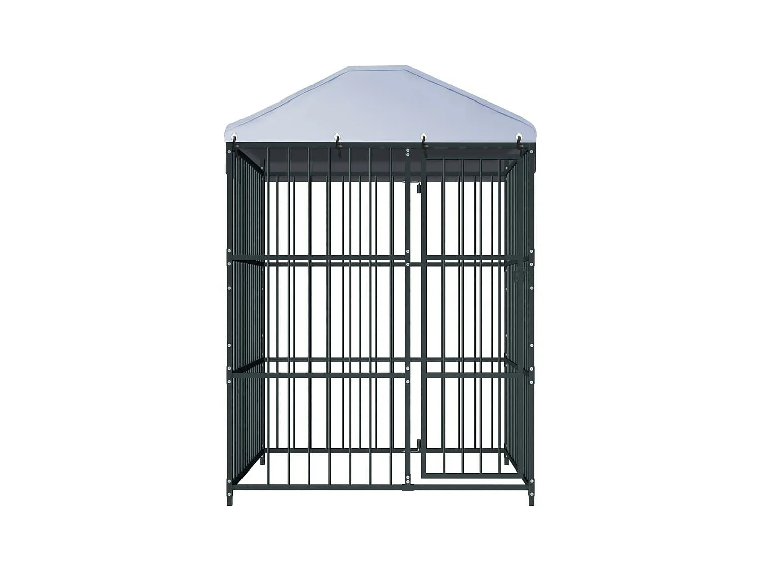 Chenil extérieur cage enclos 150 x 150 x 210 cm 02_0000323