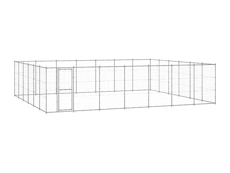 Chenil extérieur cage enclos 770 x 660 x 180 cm 02_0000424