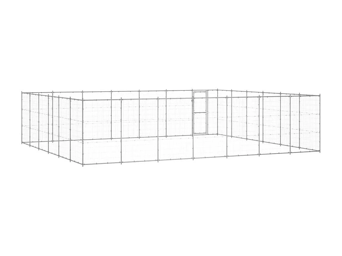 Chenil extérieur cage enclos 770 x 660 x 180 cm 02_0000424