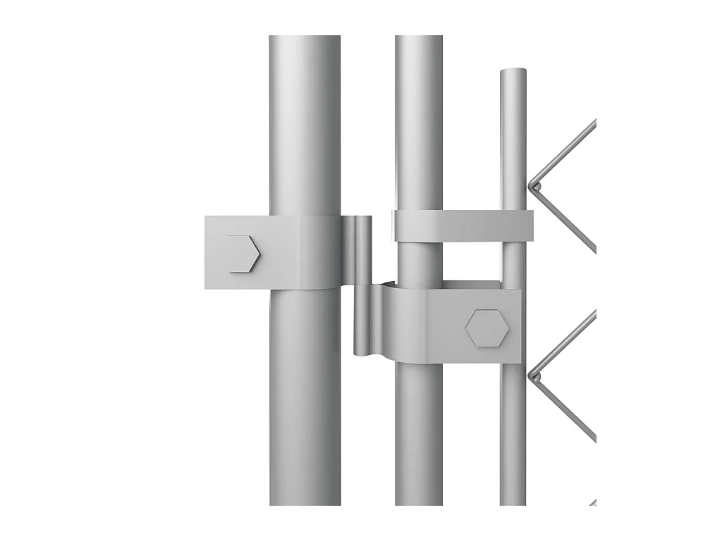 Chenil extérieur cage enclos 760 x 380 x 190 cm 02_0000466