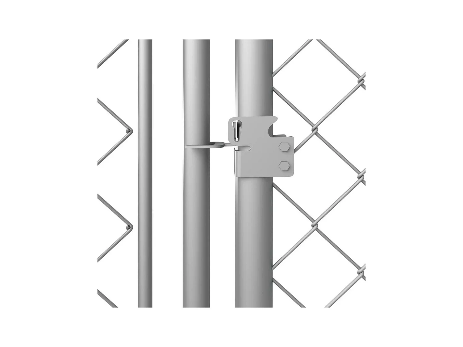 Chenil extérieur cage enclos 760 x 380 x 190 cm 02_0000466