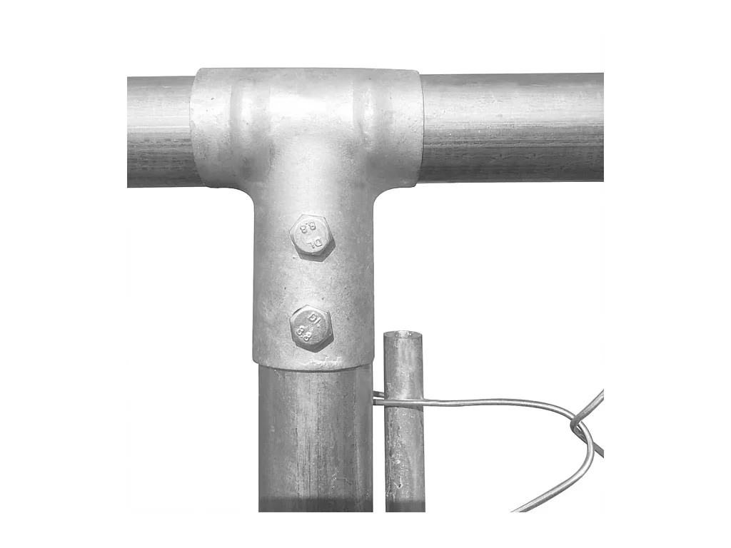 Chenil extérieur cage enclos 760 x 192 x 185 cm 02_0000360