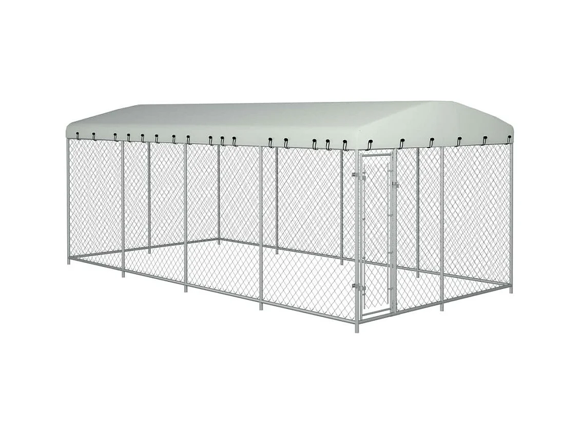 Chenil extérieur cage enclos 7.6 x 3.8 x 2.3 cm 02_0000458