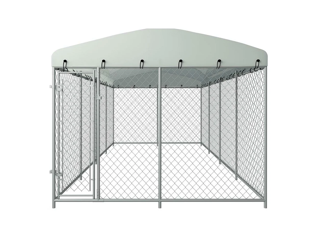 Chenil extérieur cage enclos 7.6 x 3.8 x 2.3 cm 02_0000458