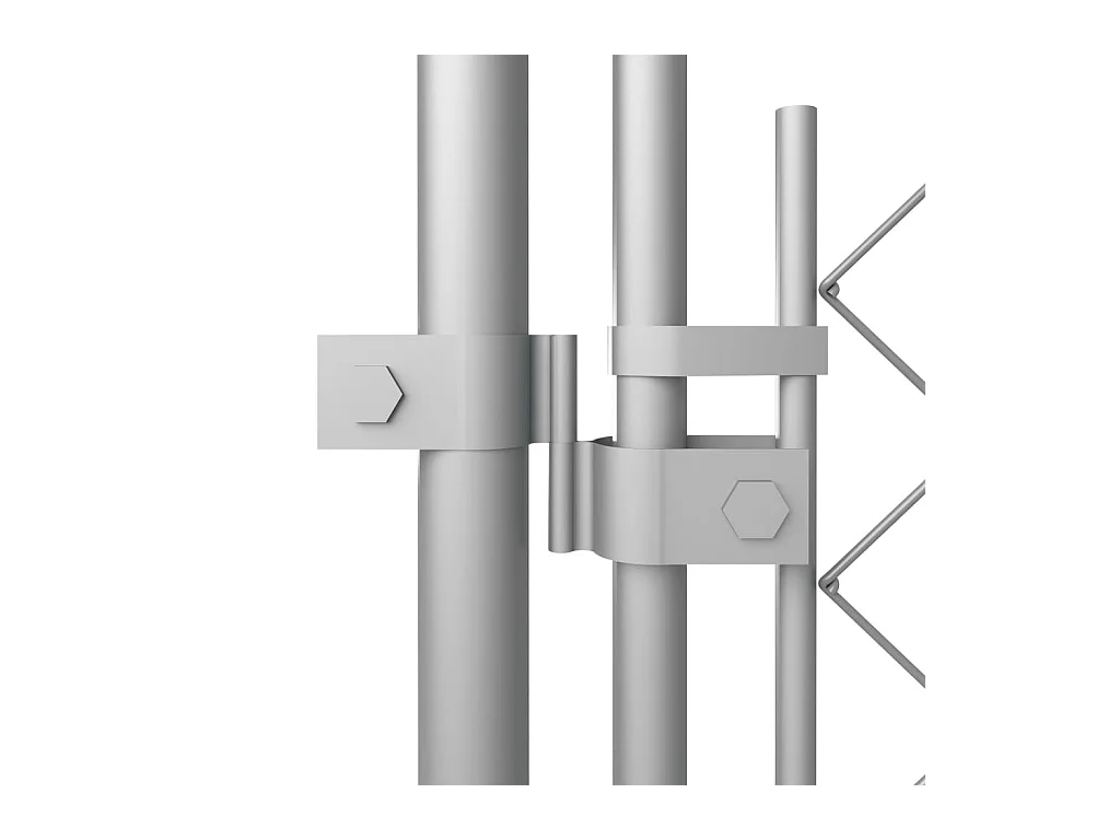 Chenil extérieur cage enclos 7.6 x 3.8 x 2.3 cm 02_0000458