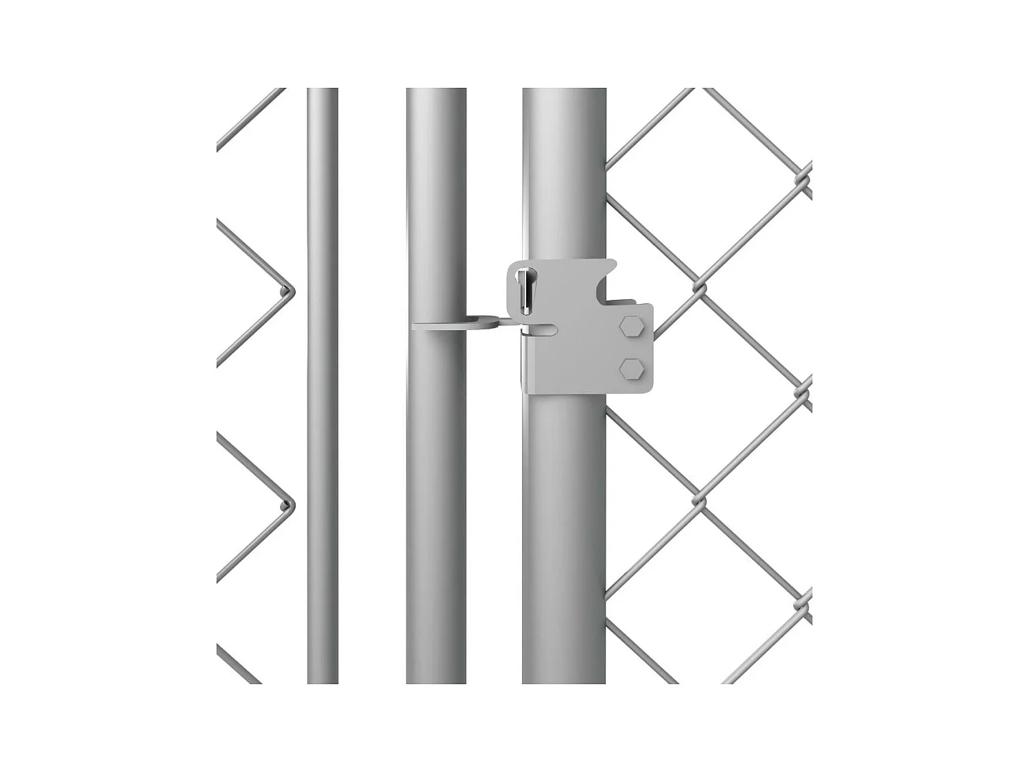 Chenil extérieur cage enclos 7.6 x 3.8 x 2.3 cm 02_0000458