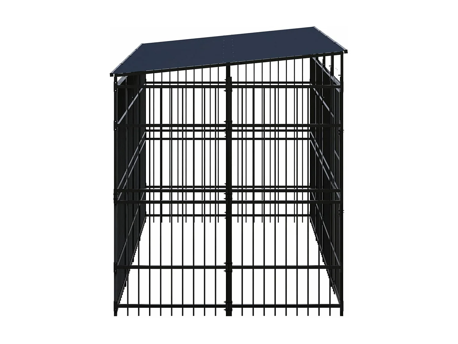 Chenil cage enclos pac noire 384 x 192 x 200 cm 02_0041766