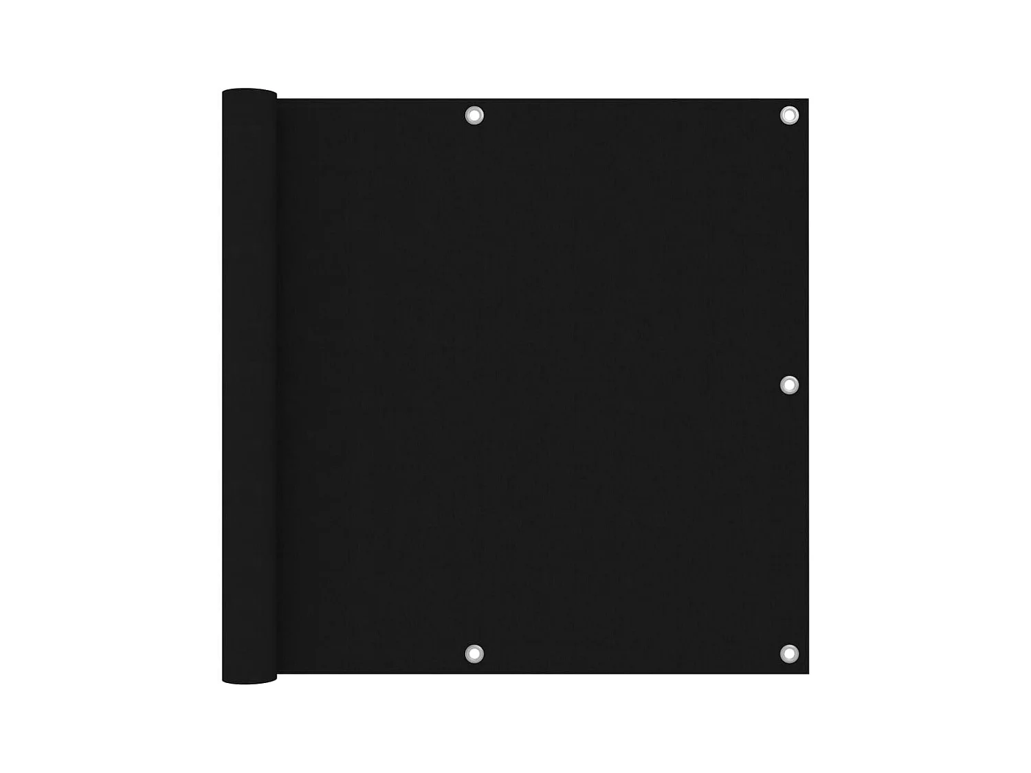 Paravento per balcone protezione privacy paravento 90 x 300 cm tessuto oxford nero 02_0010278