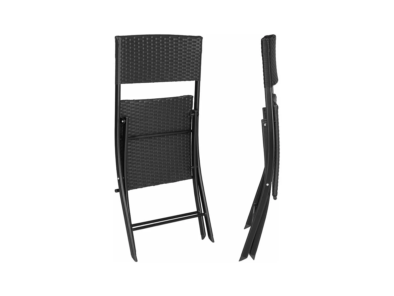 Móveis de jardim para 2 pessoas pretos 2108100