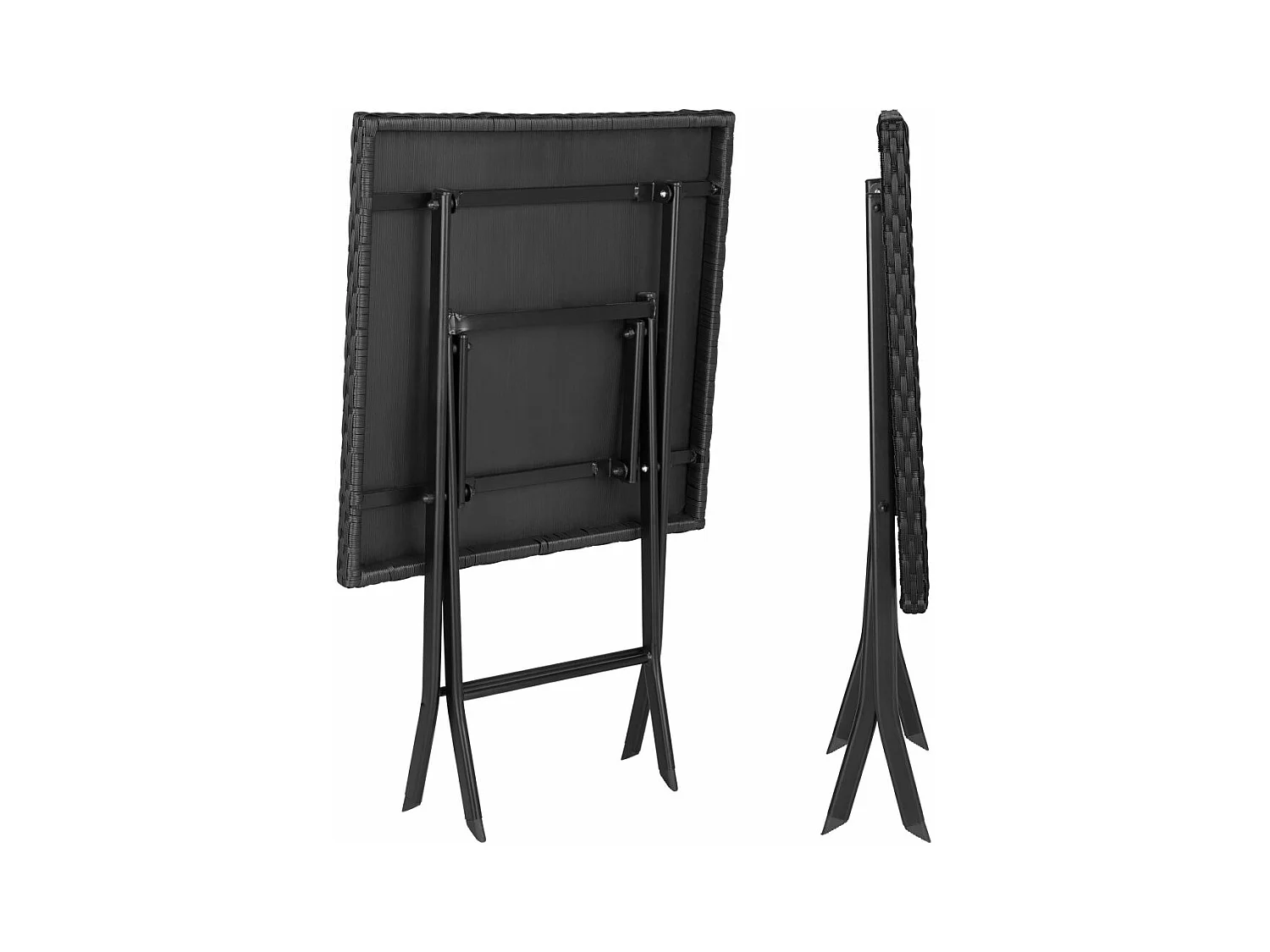 Móveis de jardim para 2 pessoas pretos 2108100