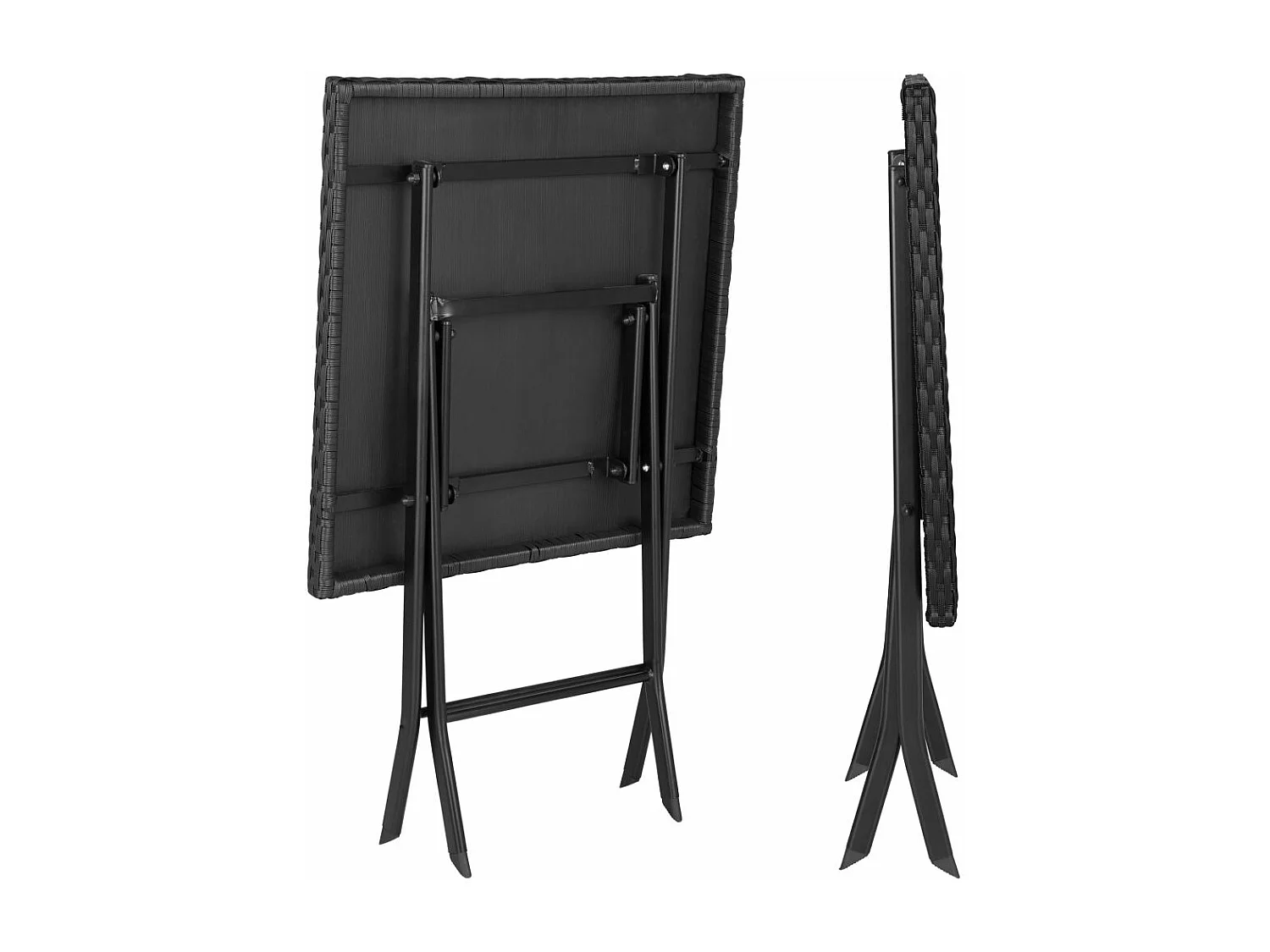 Móveis de jardim para 2 pessoas pretos 2108100