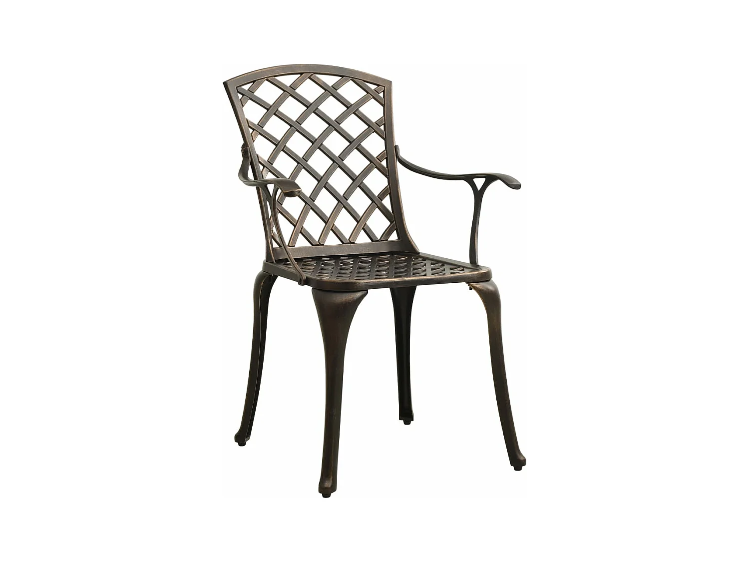 Ensemble de bistro jardin aluminium bronze 61 x 60 x 93 cm 02_0013504