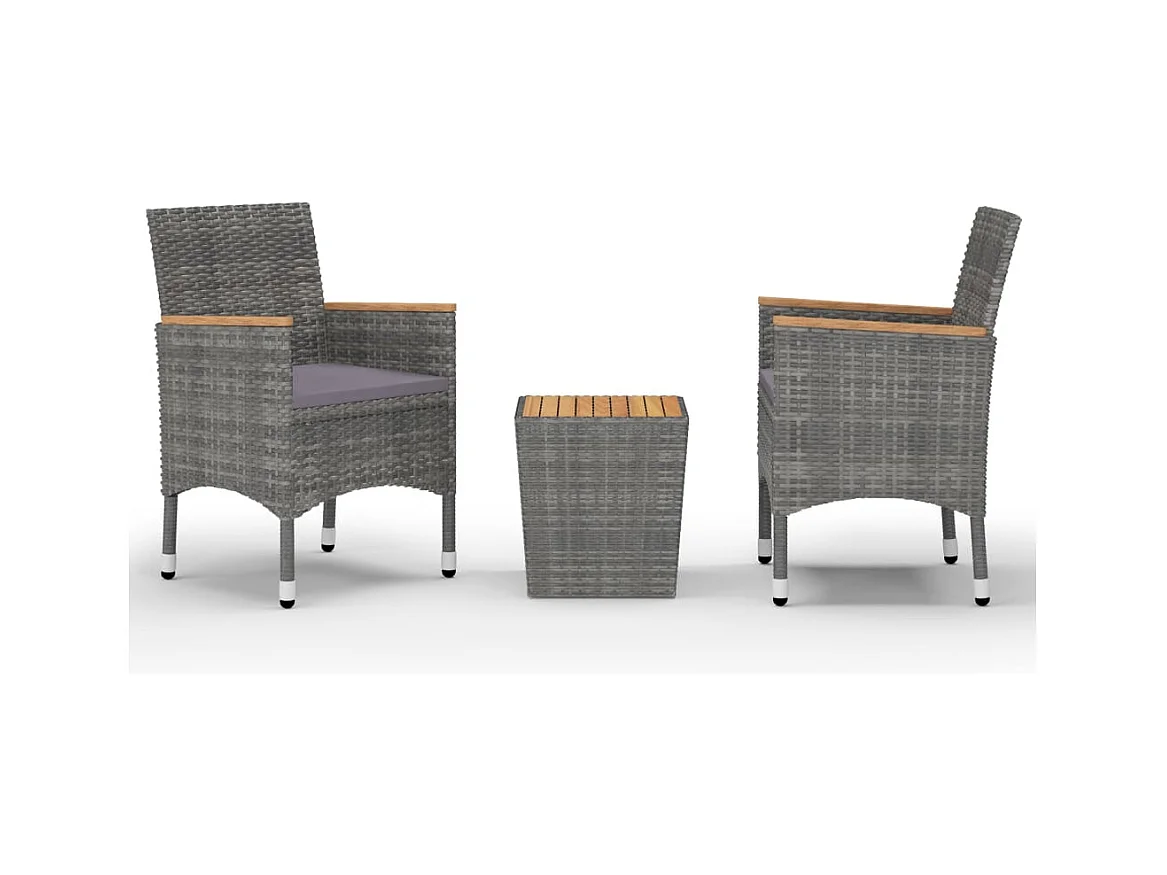 Ensemble de bistro jardin résine marron 52 x 57 x 84 cm 02_0013523