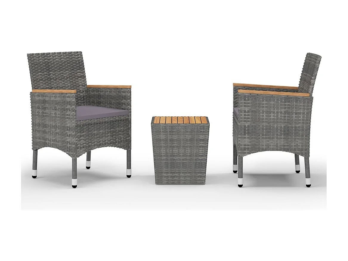 Ensemble de bistro jardin résine marron 52 x 57 x 84 cm 02_0013523