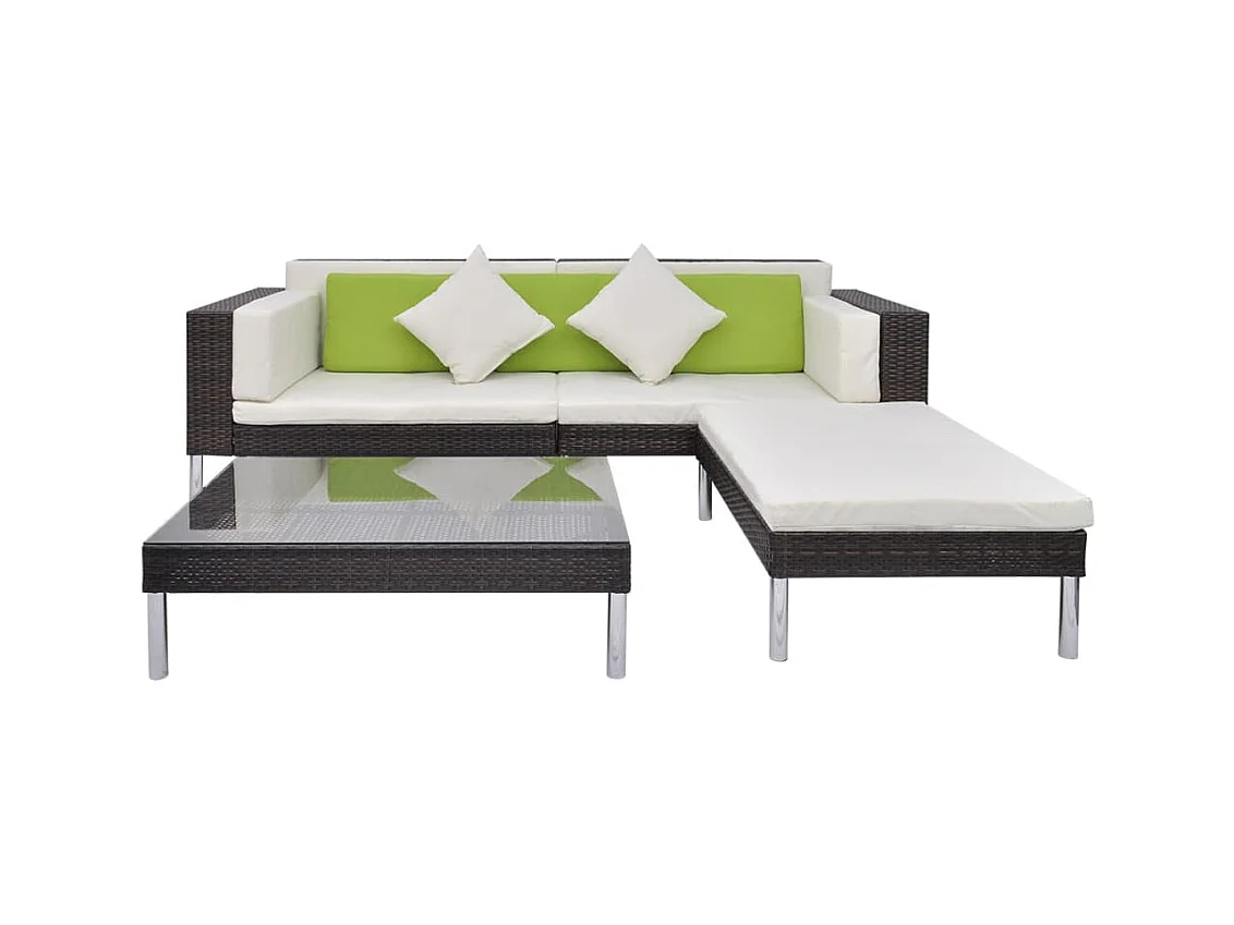 Salon de jardin meuble résine marron 116 x 78 x 73 cm 02_0016194