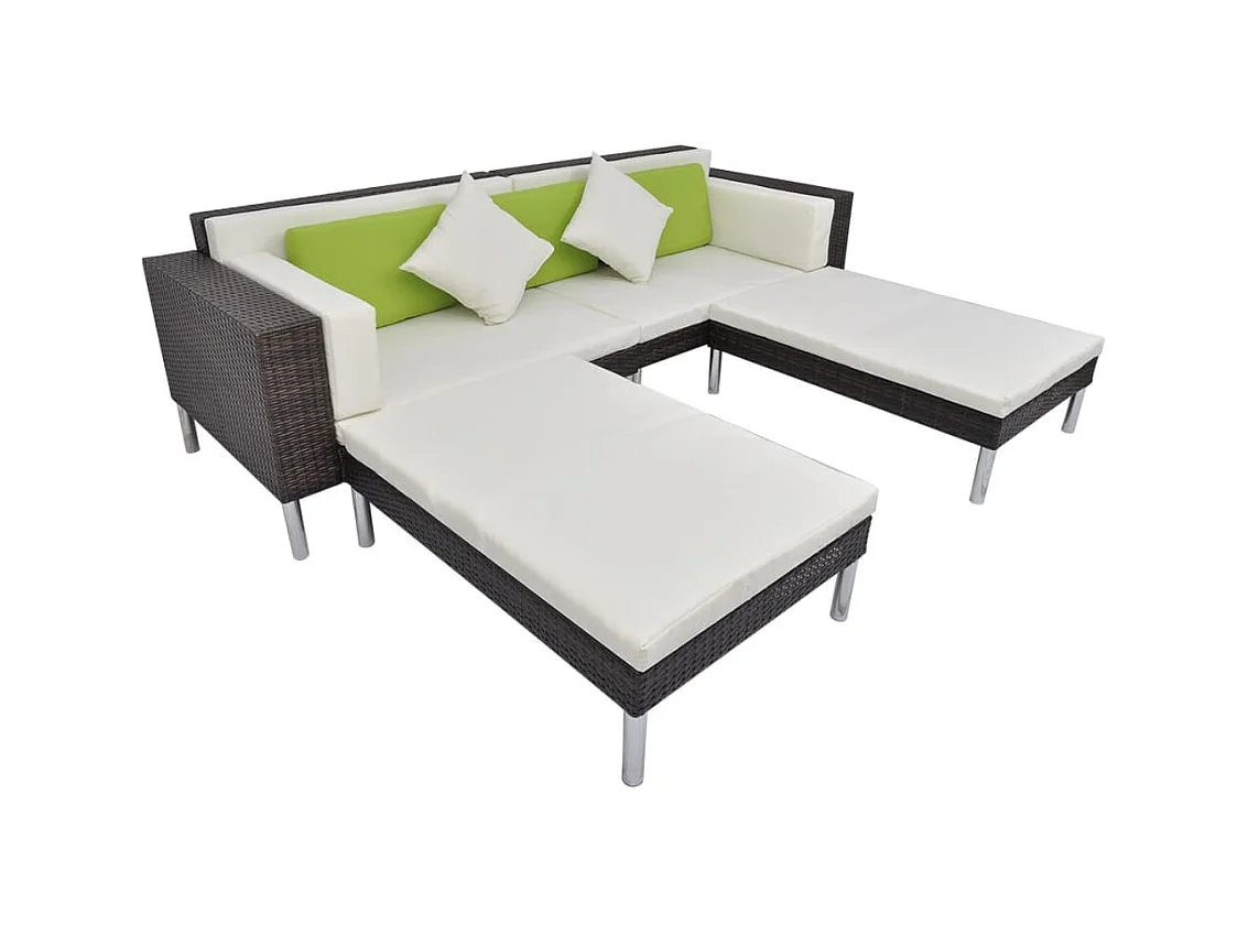 Salon de jardin meuble résine marron 116 x 78 x 73 cm 02_0016194