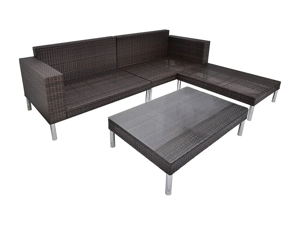 Salon de jardin meuble résine marron 116 x 78 x 73 cm 02_0016194