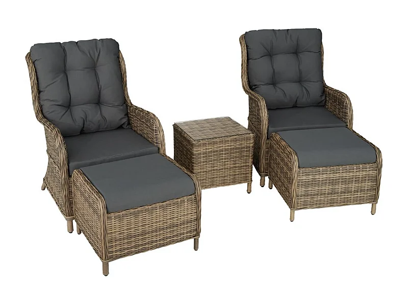 Muebles de jardín marrón natural 2108049