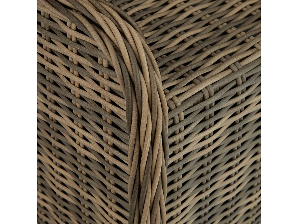 Salon de jardin marron marron 58 x 56 x 44.5 cm 2108049