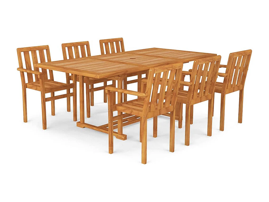 Salon de jardin meuble bois marron 58 x 50 x 89 cm 02_0017422