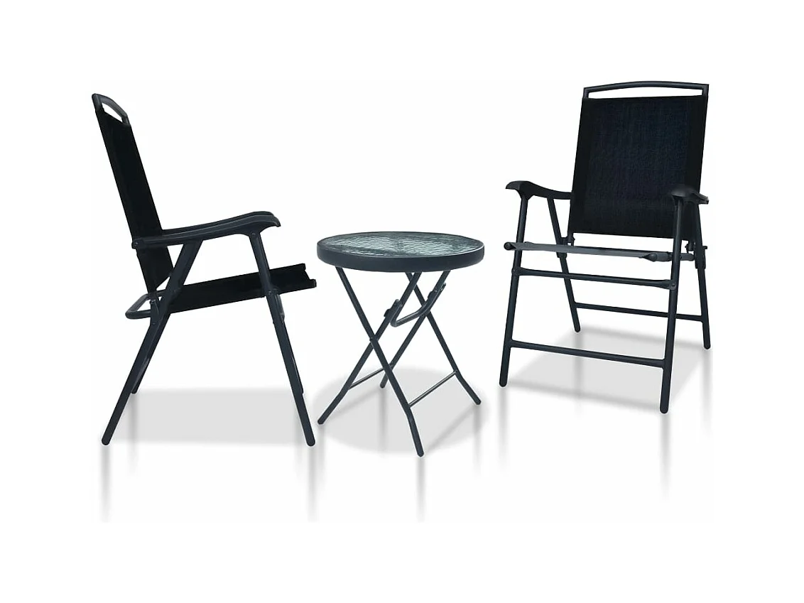 Ensemble de bistro jardin noire 62 x 59 x 93 cm 02_0013521