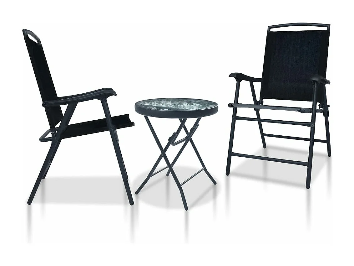 Ensemble de bistro jardin noire 62 x 59 x 93 cm 02_0013521