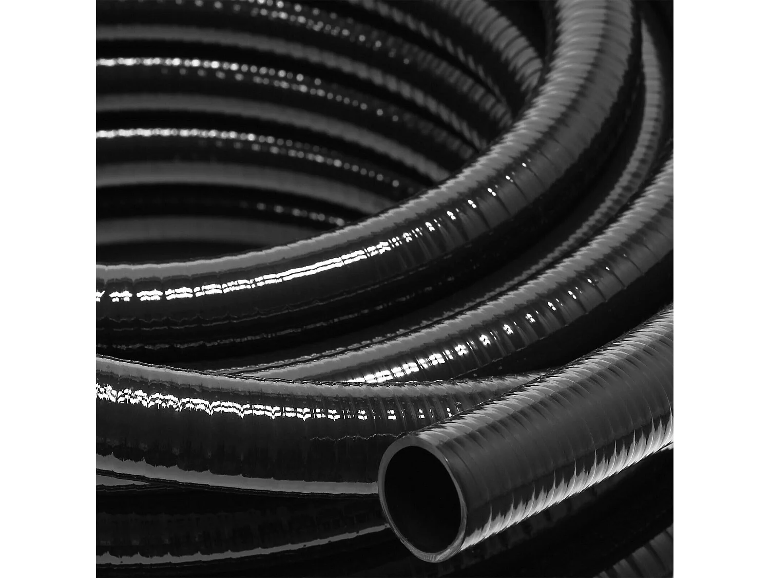 Manguera para estanque de PVC de 50 m, diámetro 40 mm, 610 g/m, bomba de agua para estanque 16_0001604