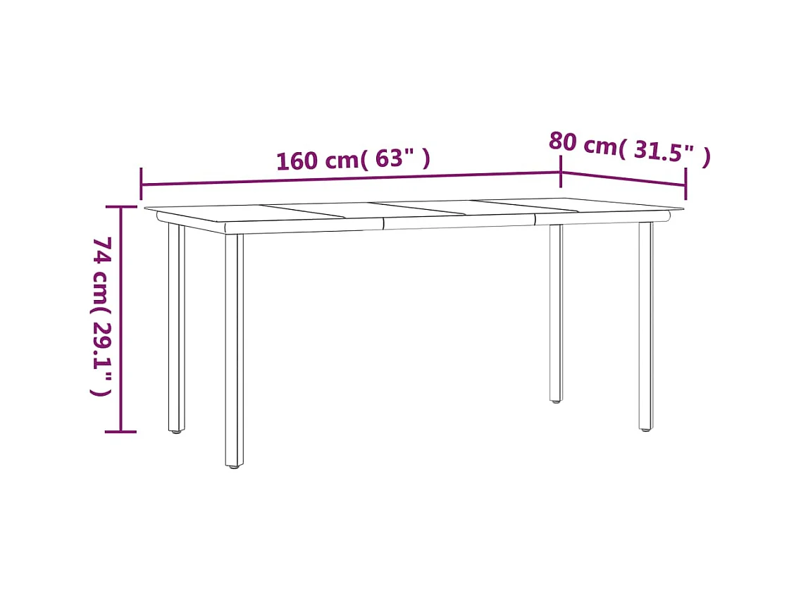 Conjunto de comedor de jardín 9 piezas y cojines negro y gris 02_0014198