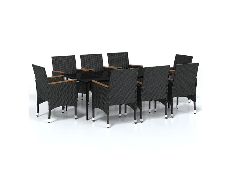 Ensemble de salle à noire 200 x 94 x 74 cm 02_0014176