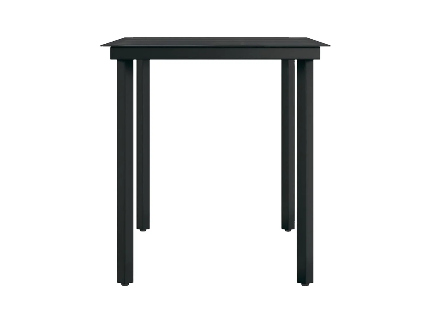 Set da pranzo da giardino mobili da esterno 7 pezzi grigio e nero 02_0013973