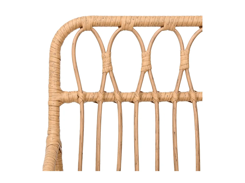 Conjunto de jantar de jardim móveis de exterior 3 peças de vime de resina 02_0013682