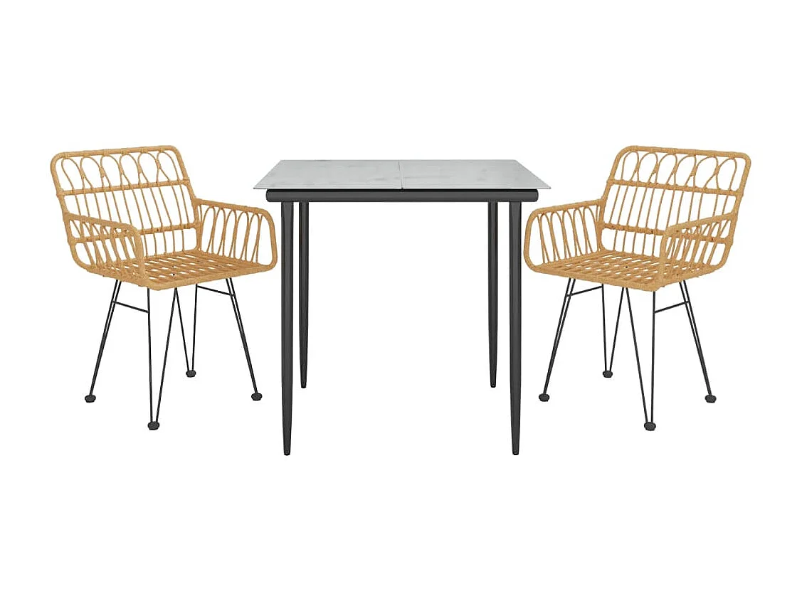 Ensemble de salle à résine 56 x 64 x 80 cm 02_0013682