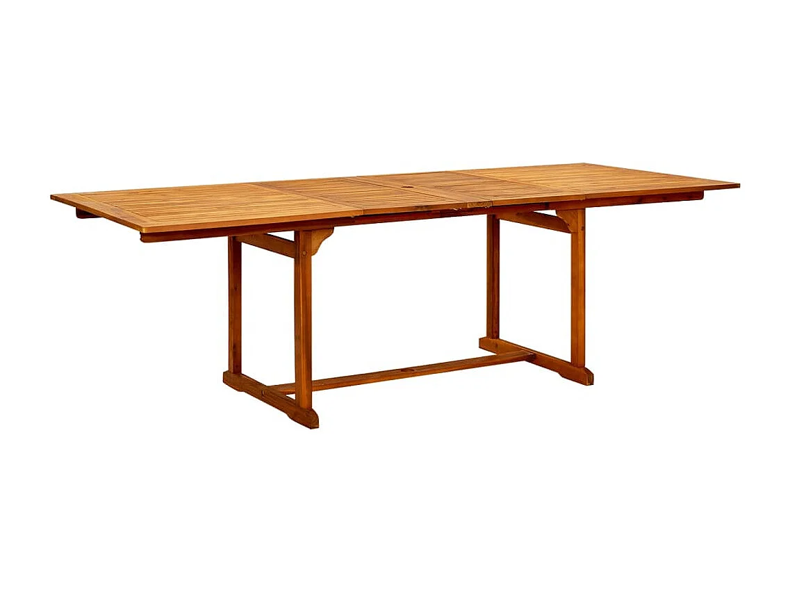 Ensemble de salle à bois marron 240 x 100 x 75 cm 02_0013931