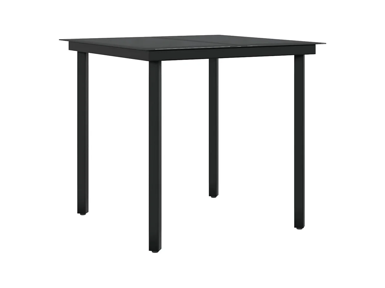 Juego de comedor de jardín muebles de exterior con cojines 3 piezas marrón 02_0014134