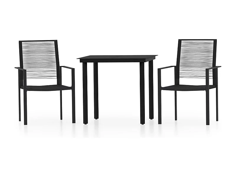 Ensemble de salle à noire 80 x 80 x 74 cm 02_0013650