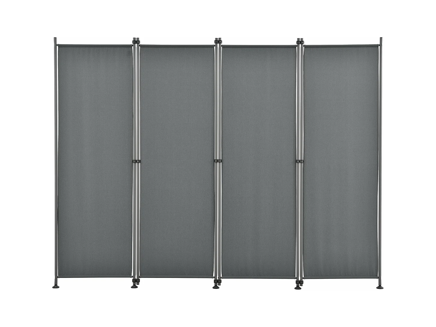 Brise-vue à 4 panneaux grise 215 x 215 x 170 cm 03_0006552