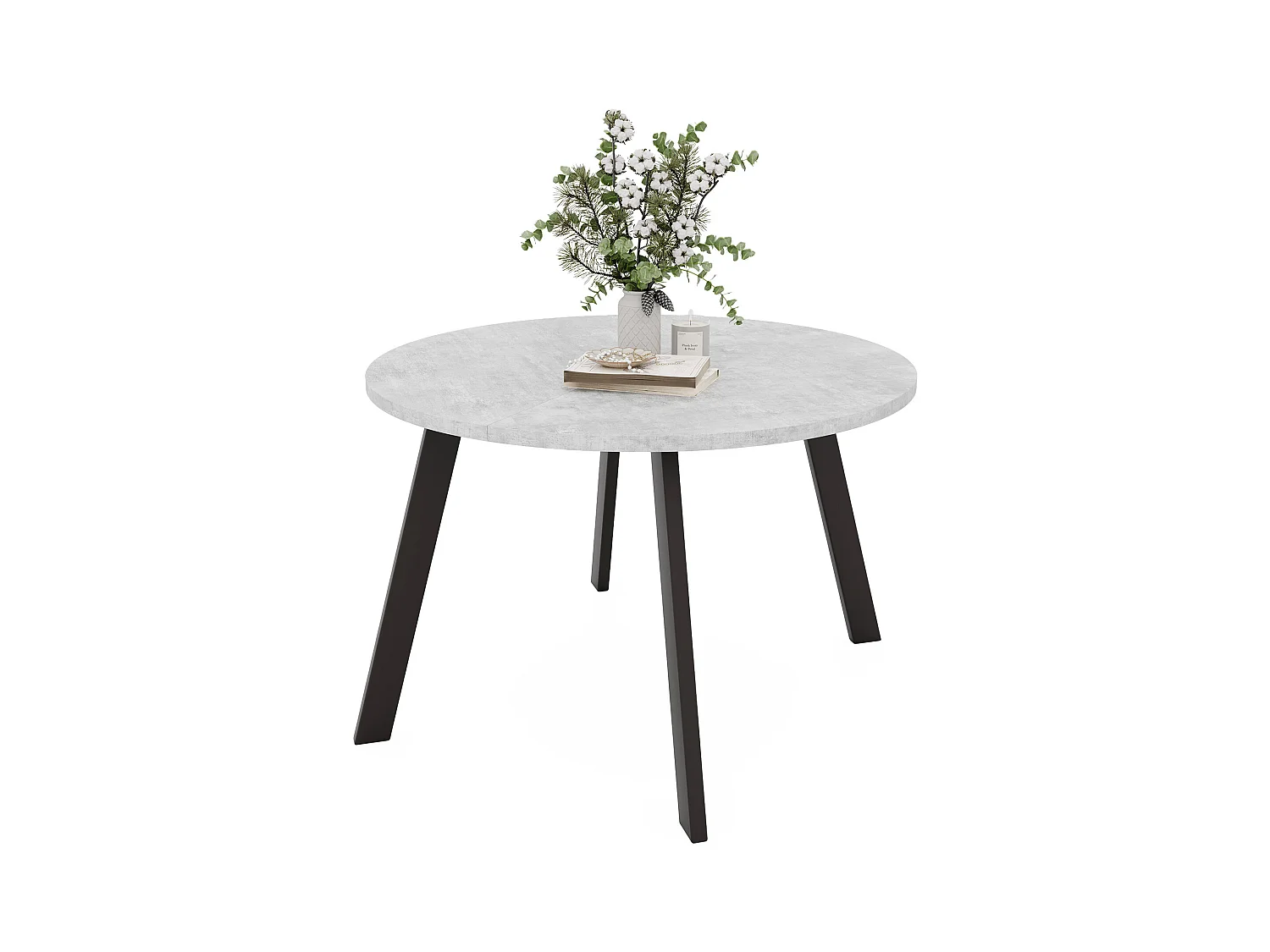 Table extensible bellato gris
