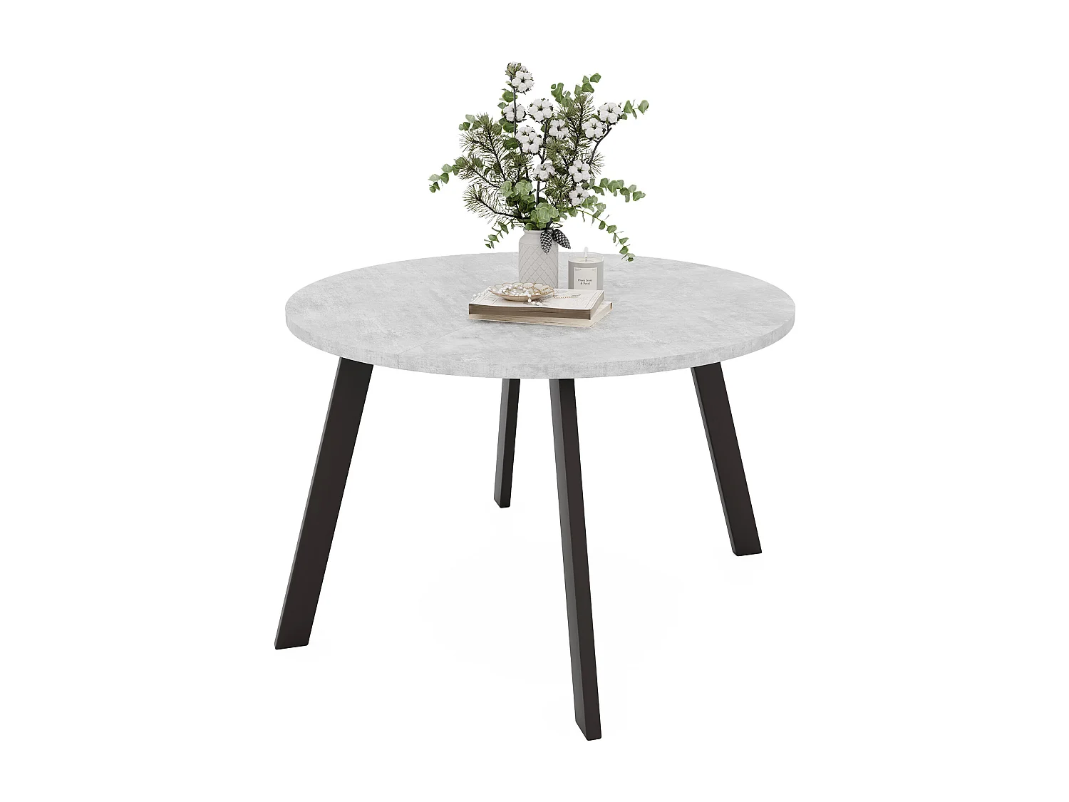 Table extensible bellato gris