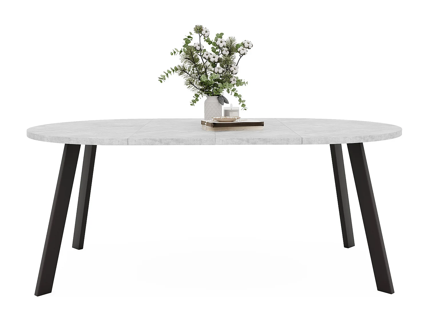 Table extensible bellato gris