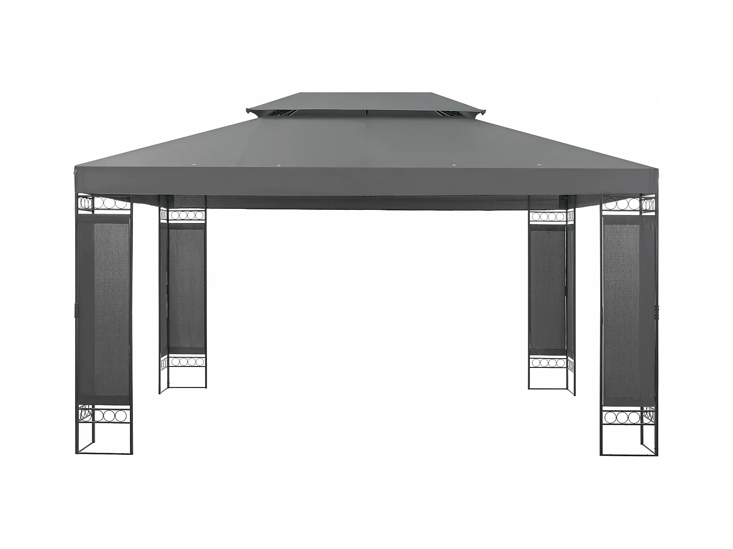 Tonnelle de jardin lanciano grise 400 x 300 x 265 cm 03_0008749